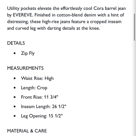 Evereve Cora barrel jeans - Picture 9 of 9